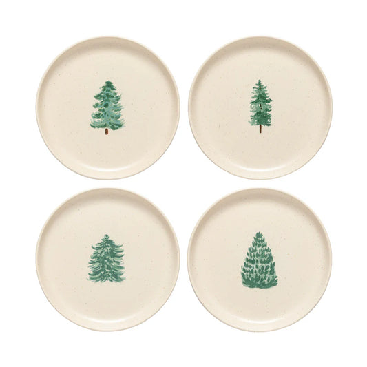 Pacifica Christmas Tree Set/ Salad Plate