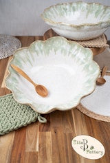 XL 18" Bowl - Matcha Latte