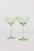 Martini Glass Set/2-Mint