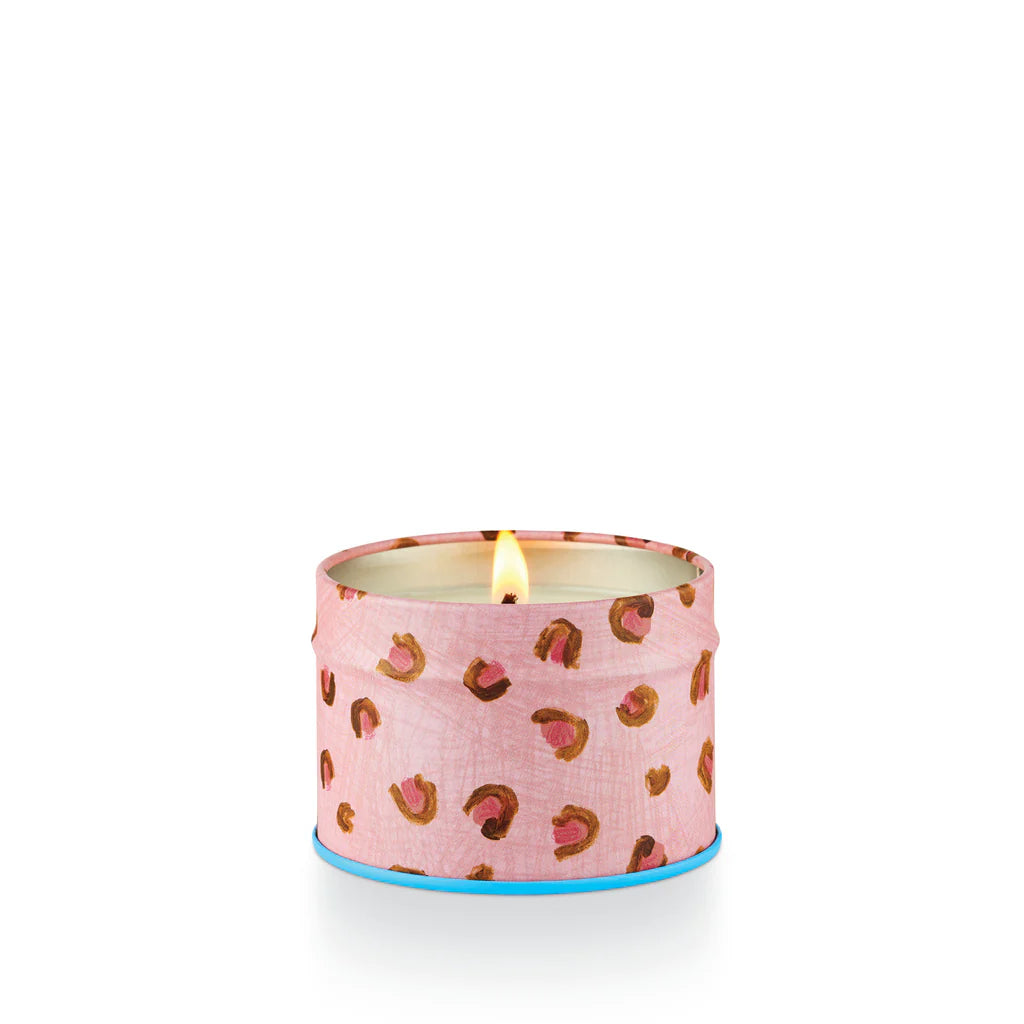 Pink Pepper Fruit - Fleur Tin Candle