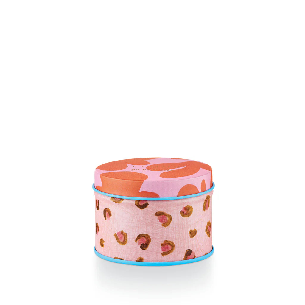 Pink Pepper Fruit - Fleur Tin Candle