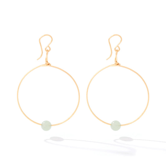 Breathe Earrings-Gold Aventuri