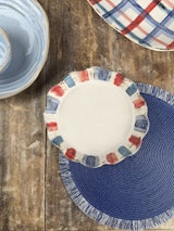 Americana -Homemade Pie - Striped Edge