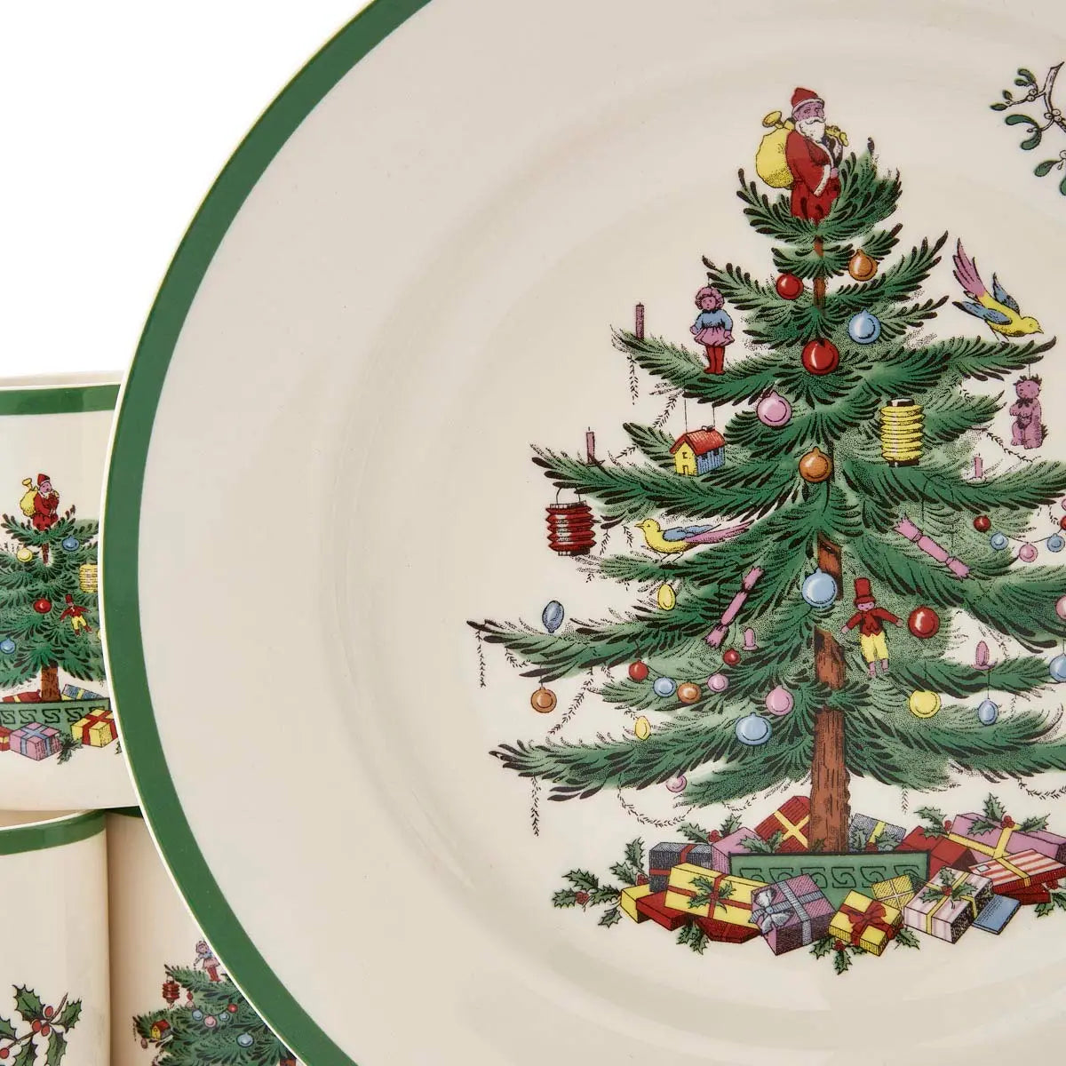 Spode - Christmas Tree Salad Plate
