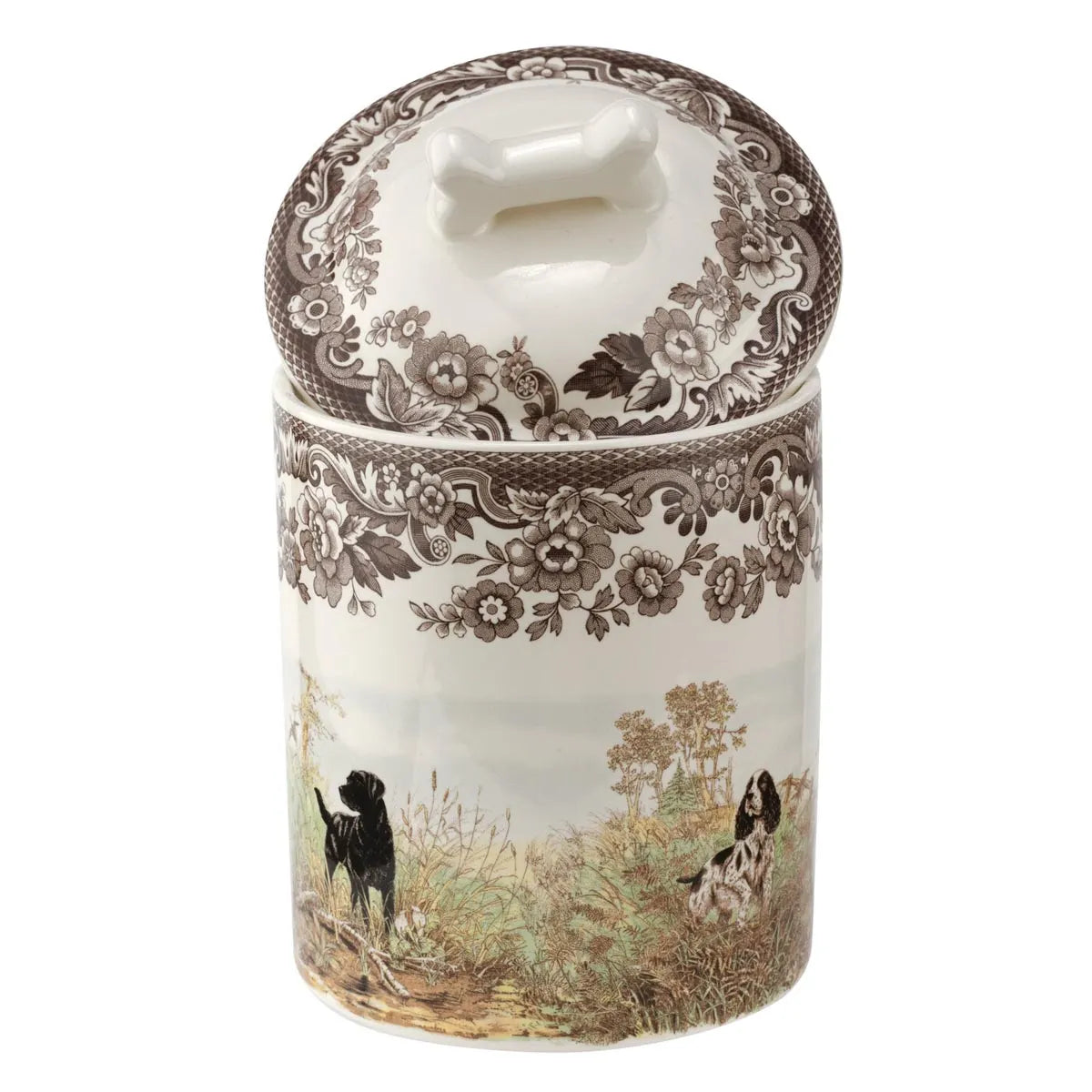 Woodland 7 Inch Treat Jar, Dogs