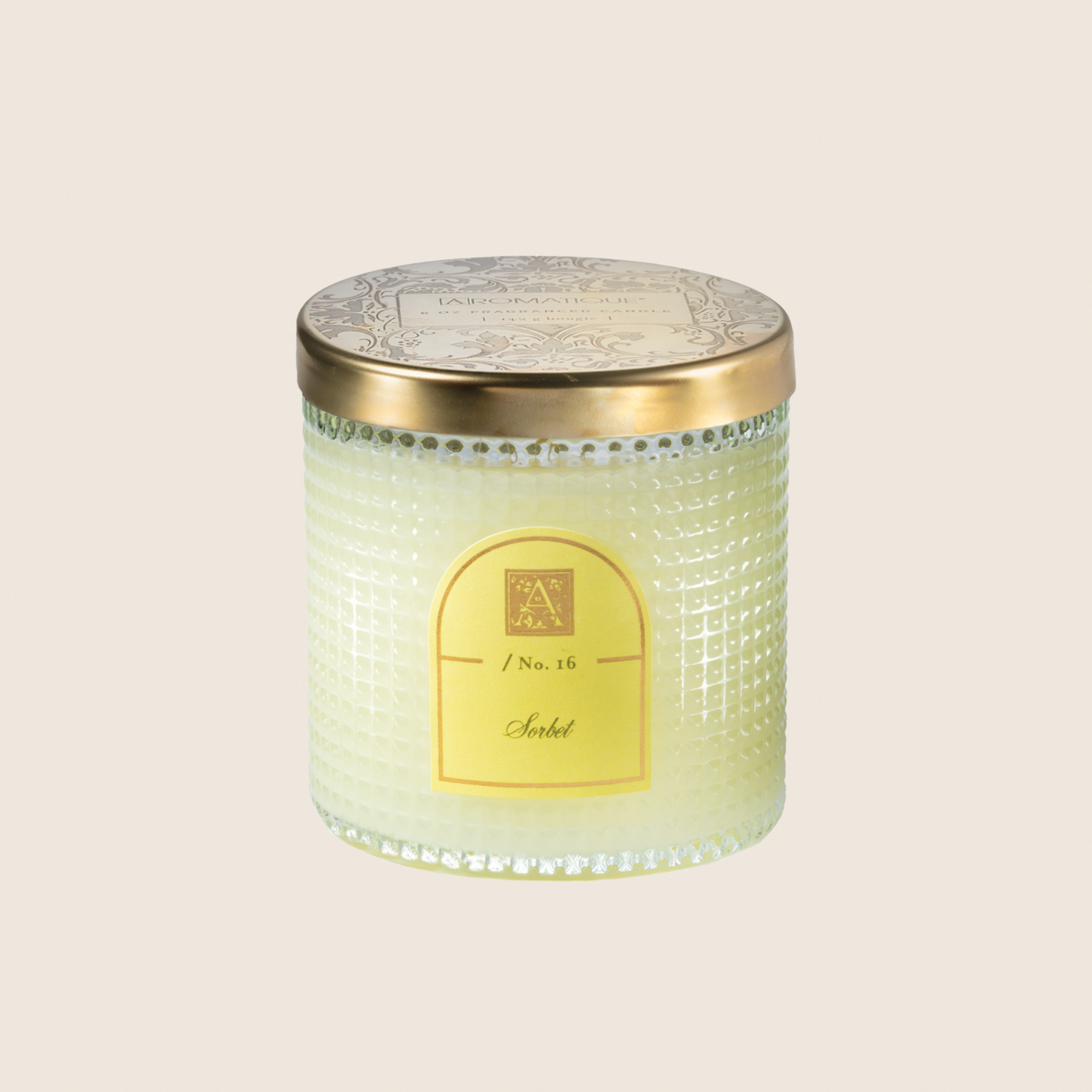 Sorbet -  Textured Glass Candle