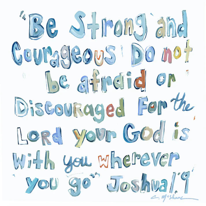 Joshua 1:9 5 X5