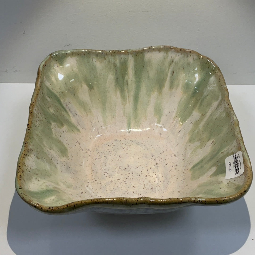 Deep Square Bowl - Matcha