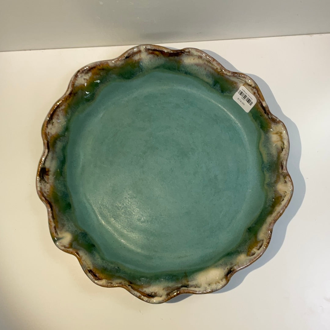 Pie/Quiche Dish - Blue