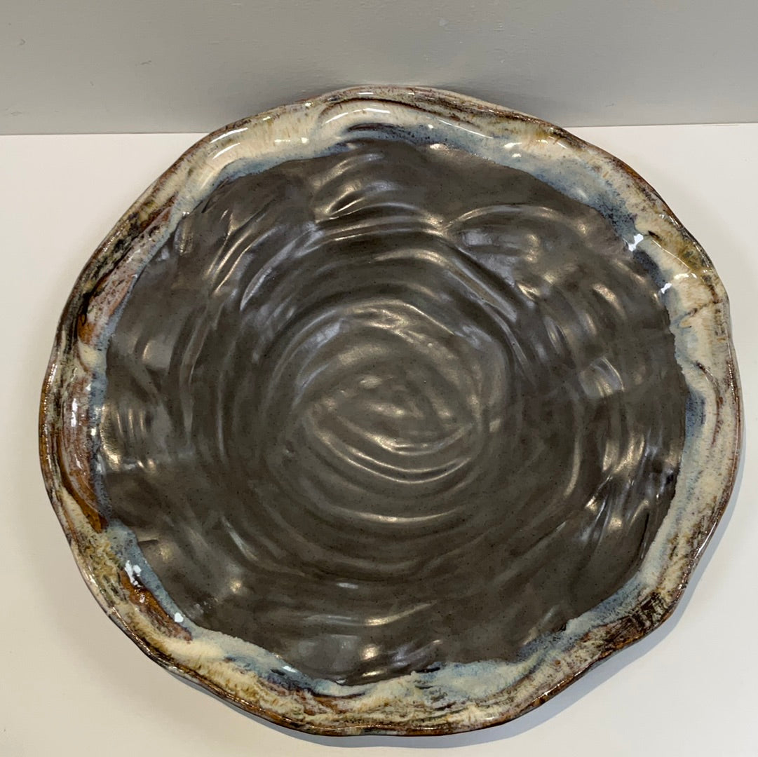 Coffee Table Dish-Gray