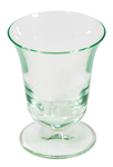 Acrylic Flared Wine Glass - Light Green