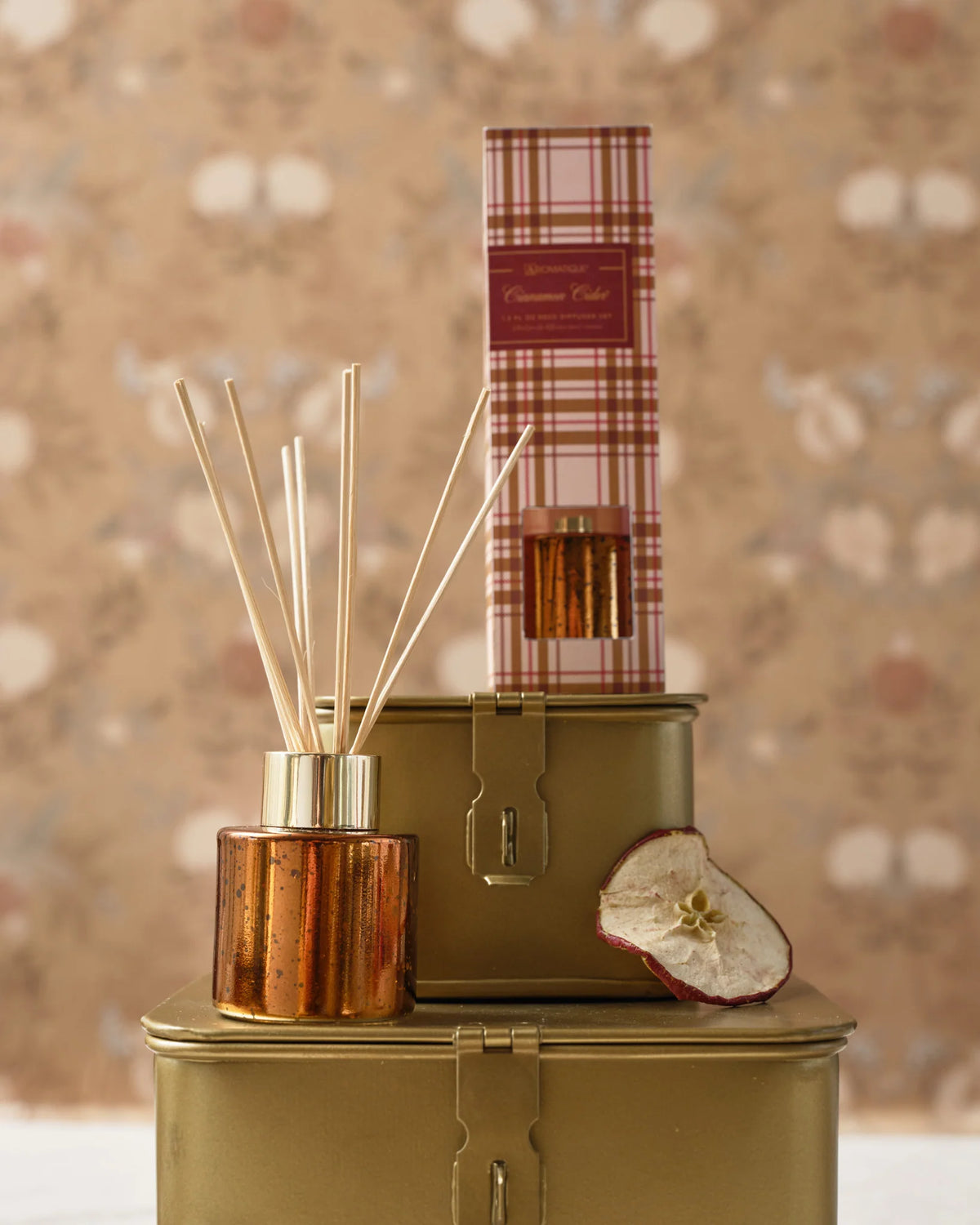 Cinnamon Cider - Plaid Mini Reed Diffuser Set
