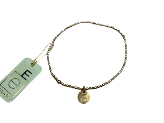 Respect Small 2mm Bead Disc Bracelet - E