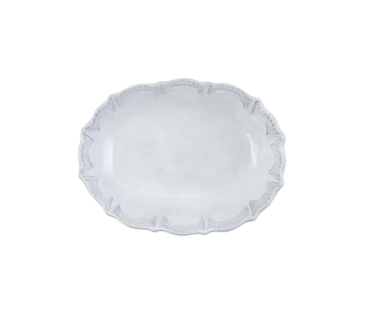 INCANTO LACE SMALL OVAL SERVING BOWL