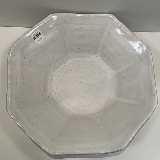 Octagonal Bowl - Simply White