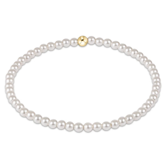Purpose Gold 4mm Bead Bracelet - Mixed Metal