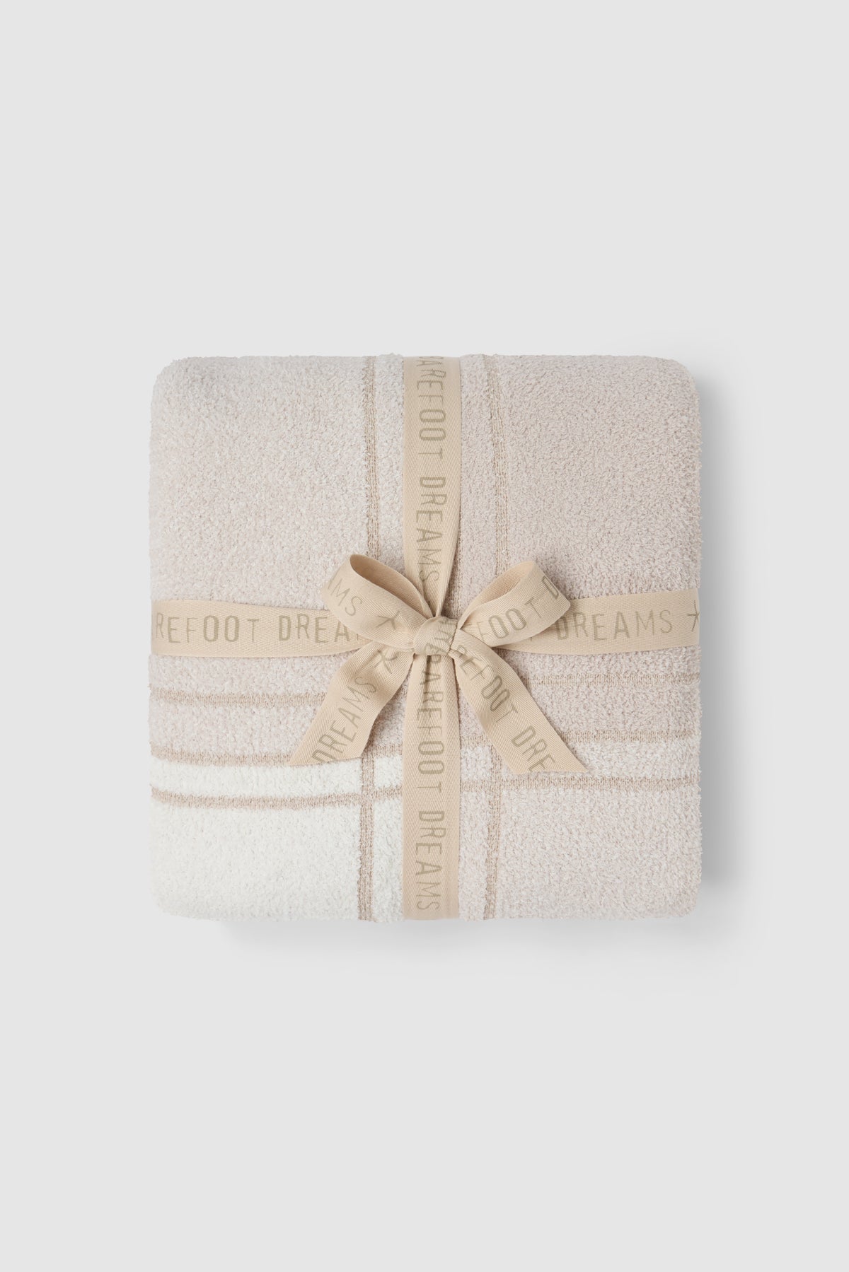Cozy Chic Cotton Buffalo Plaid Throw - Stone/Multi