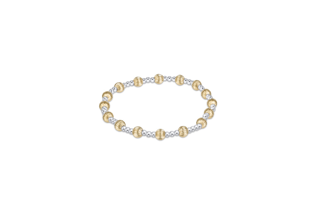 Dignity Sincerity Mixed Metal 5mm Bracelet