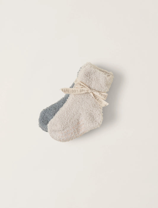 CC Toddler 2 pack socks stone-moonbeam