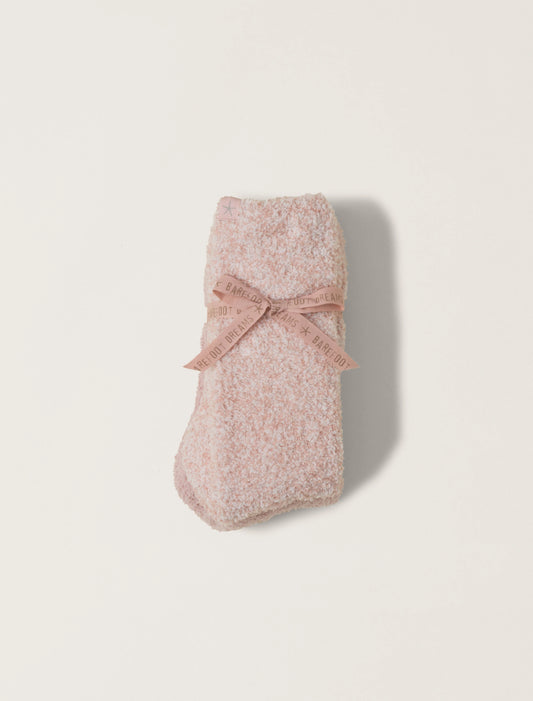 CozyChic 2 Pair Dusty Rose Sock