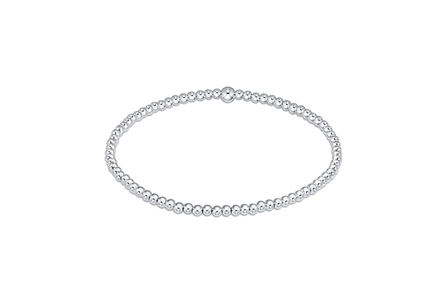 Extends Classic Sterling 2.5mm Bead Bracelet