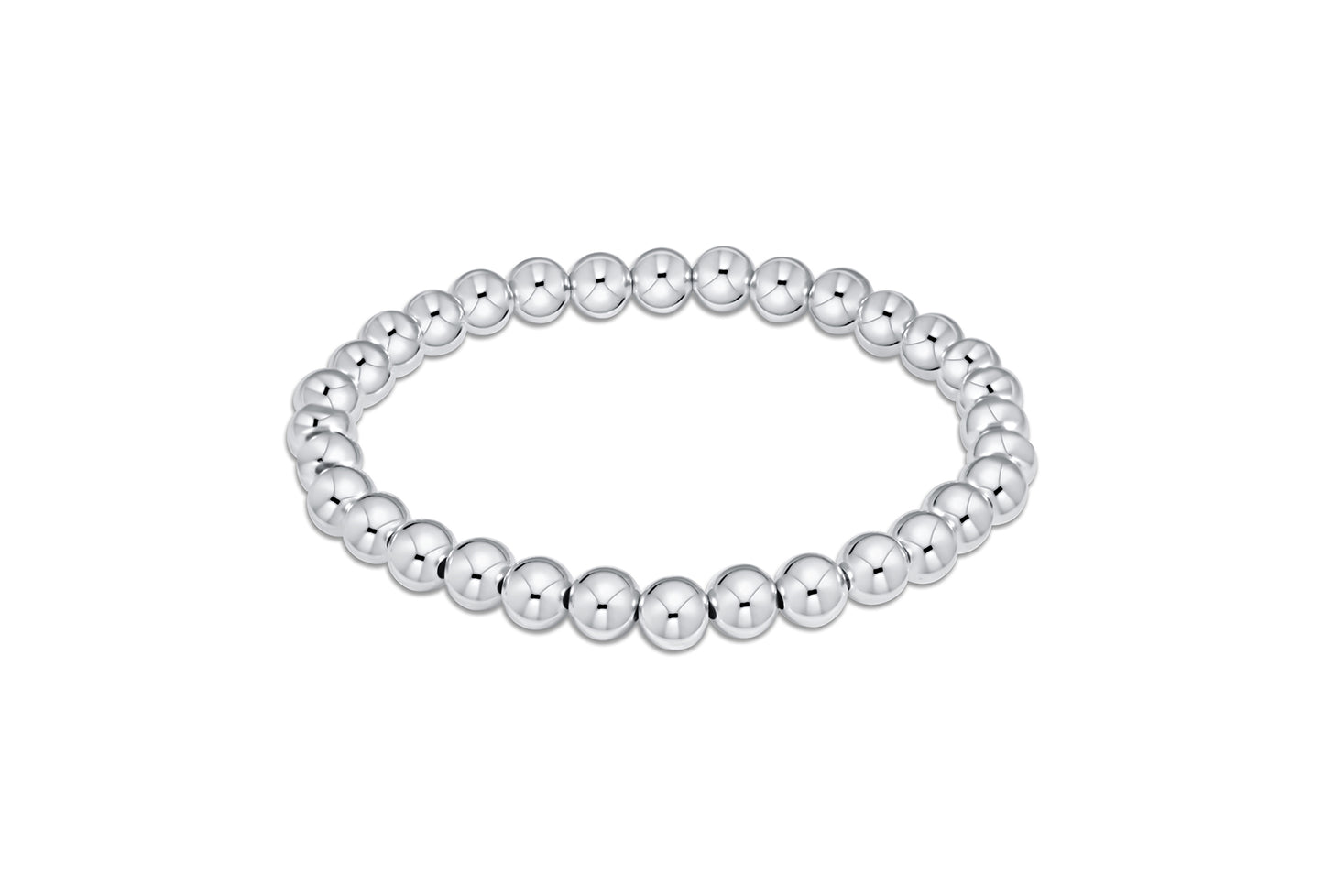 Extends - Classic Sterling 6mm Bead Bracelet