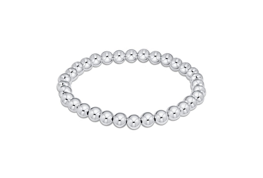 Extends - Classic Sterling 6mm Bead Bracelet
