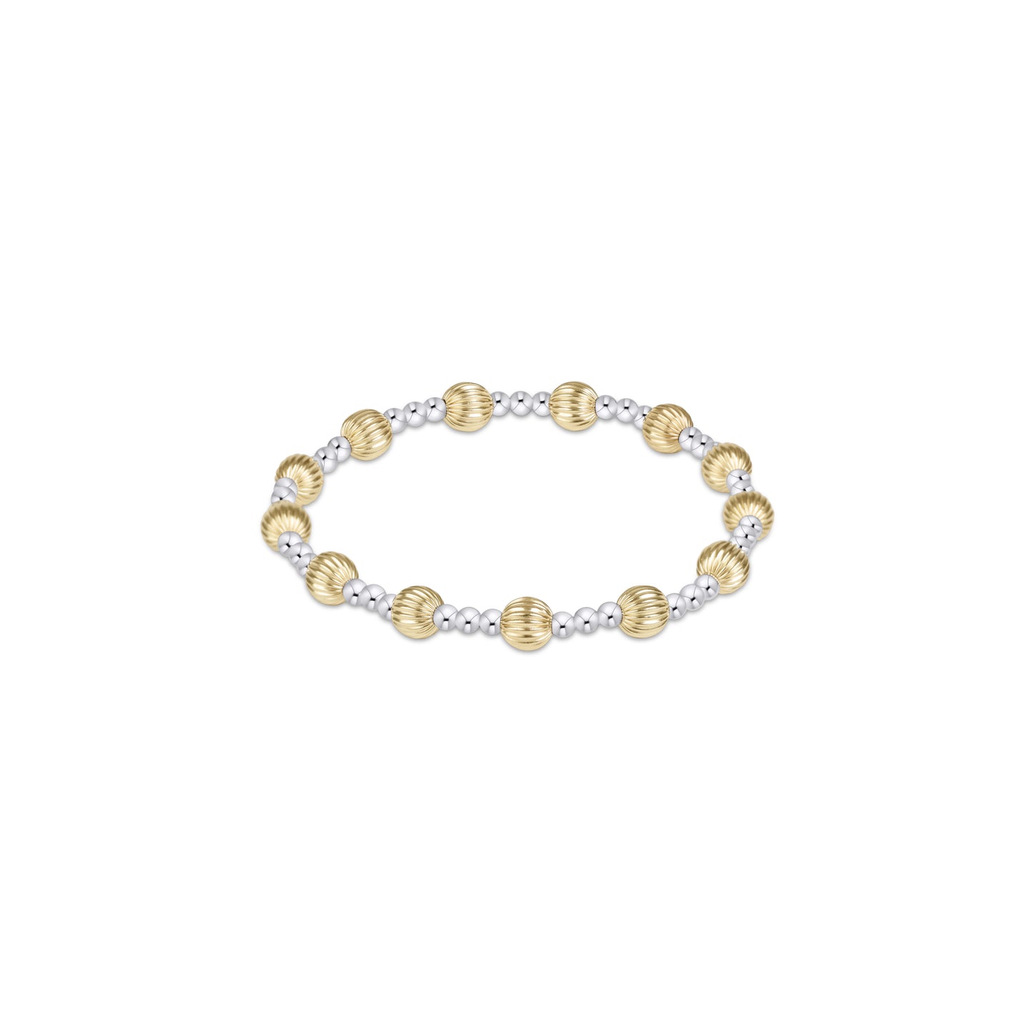 Extends Dignity Sincerity Mixed Metal 6mm Bracelet