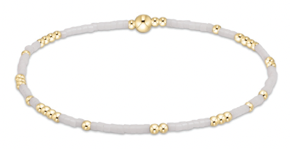 Extends - Hope Unwritten Bracelet - White
