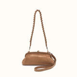Alba Frame Small Shoulder - Honey Gold