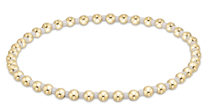 Hope Grateful Bracelet -White