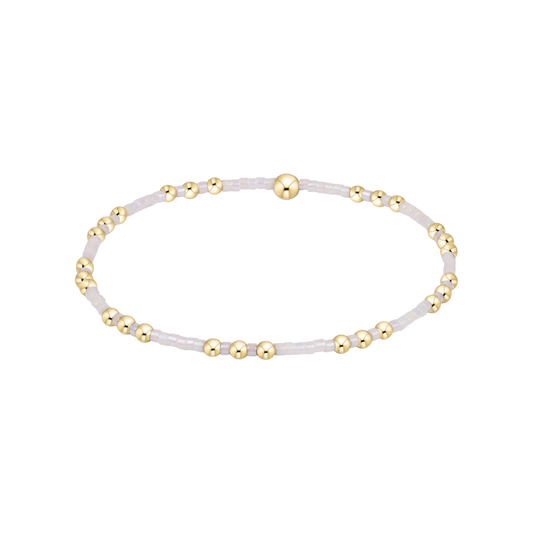 Hope Joy Bracelet - Silky White