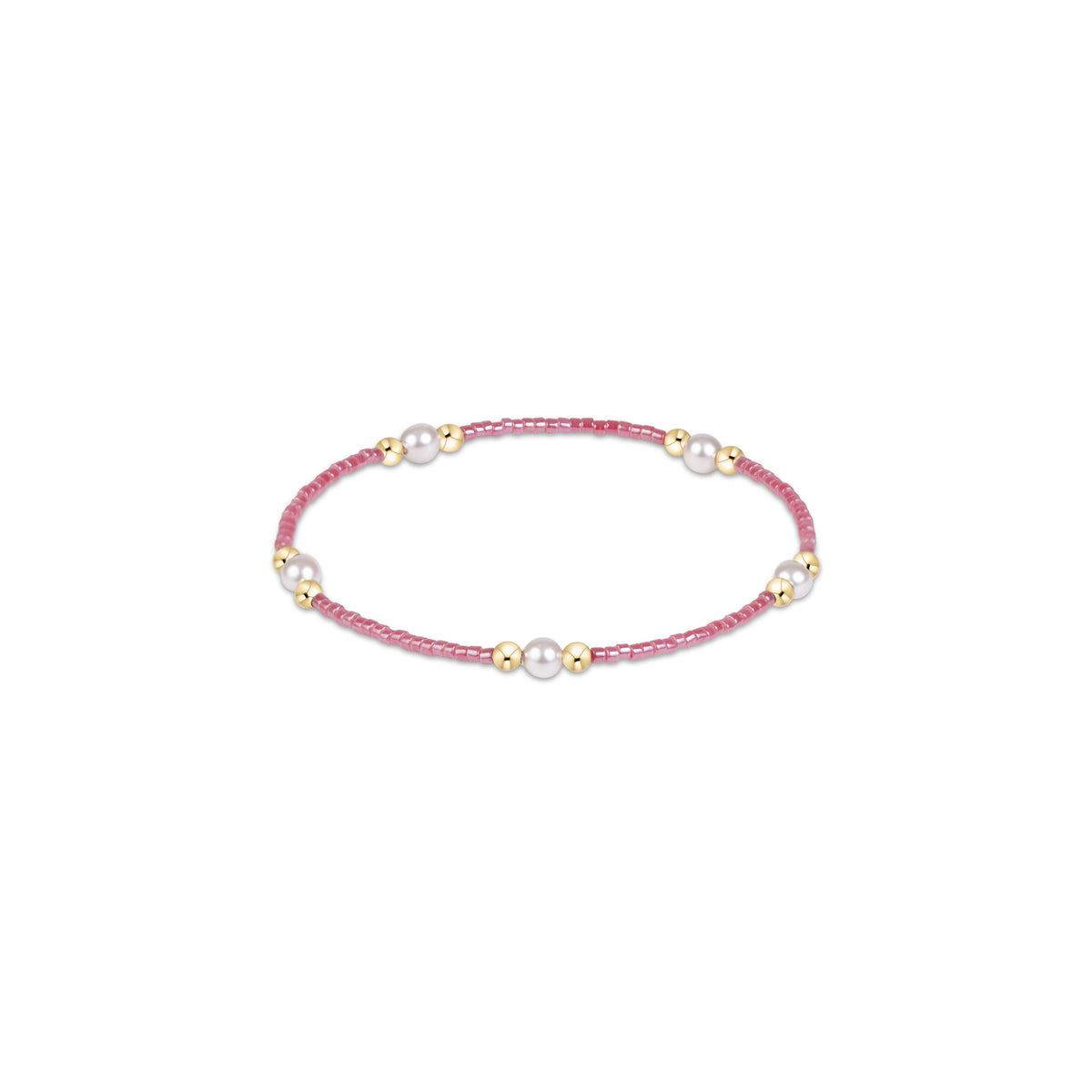 Hope Purpose Pearl Bracelet - Pink Champagne