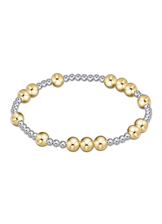 Hope Unwritten Bracelet 6mm -Mixed Metals