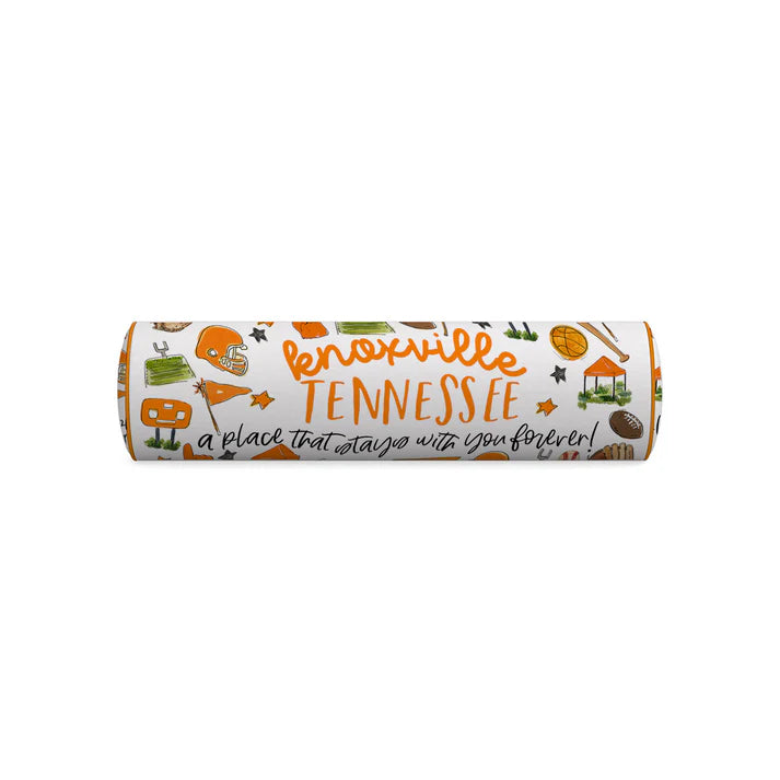 Knoxville TN Bolster Pillow