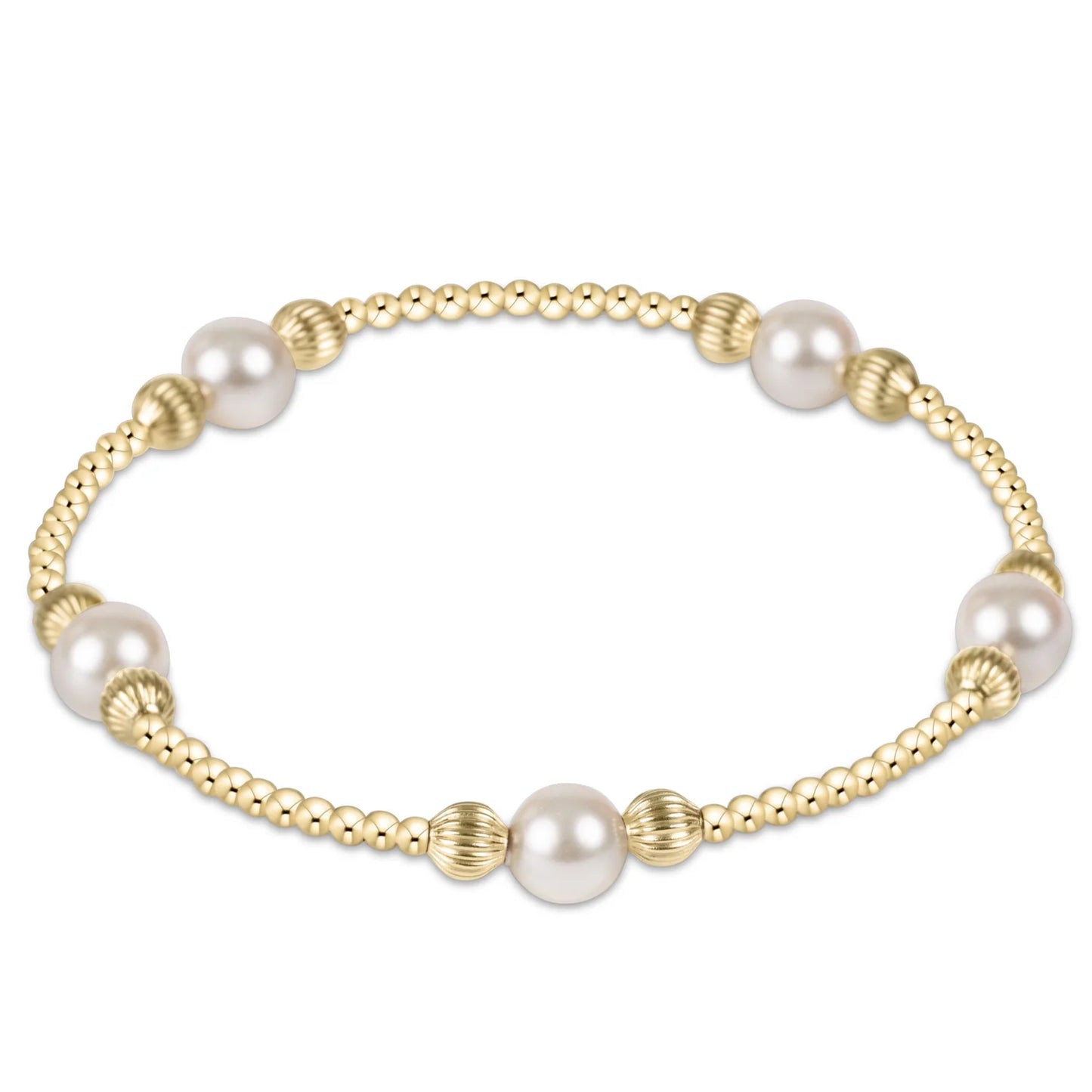 Purpose Pearl 6mm Bead Bracelet - Dignity