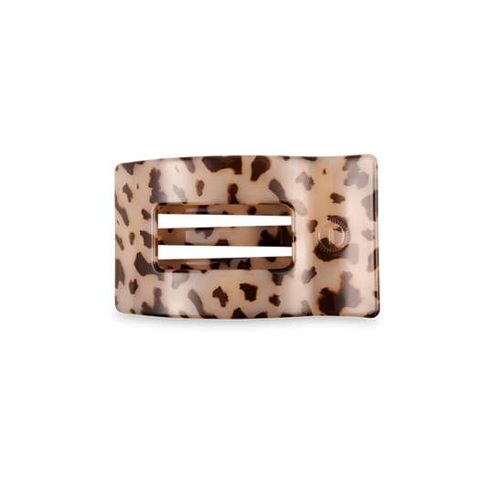 Rectangular Flat Hair Clip - Blonde Tortoise