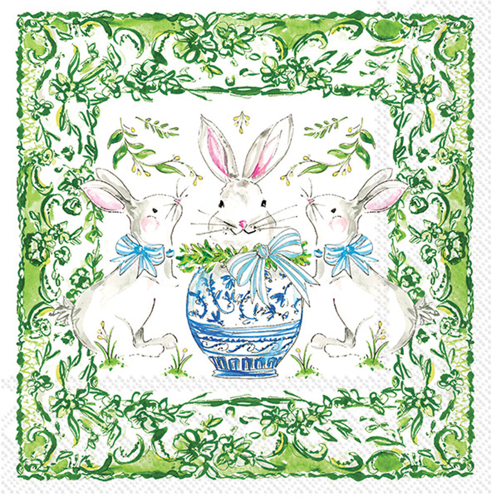 Easter Bunnies Cocktail Napkins
