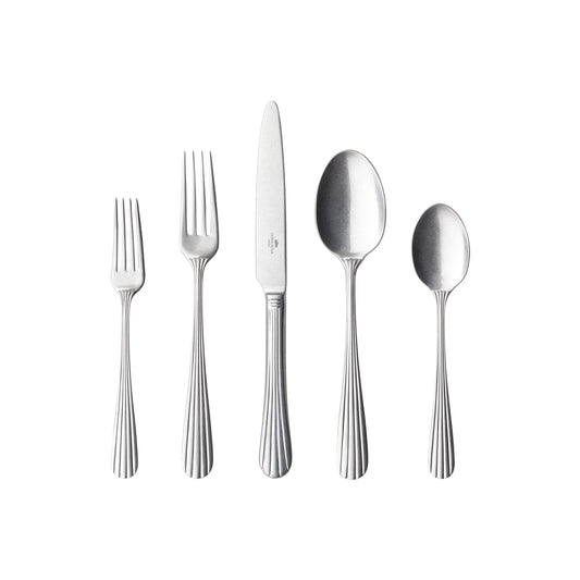 DUORO FLATWARE 5PC SET-VINTAGE