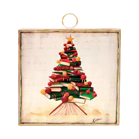 Kross Mini Book Stack Christmas Tree