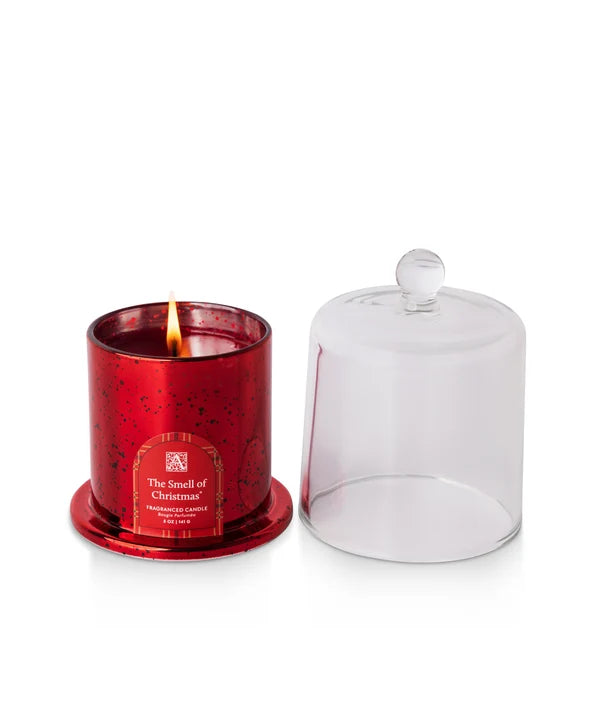 The Smell of Christmas® - Plaid Cloche Candle