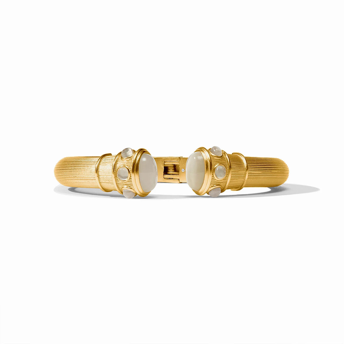 Cobblestone Demi Cuff - Ivory Cat's Eye