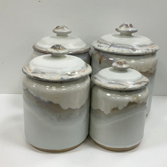 Canister Set of 4-Dogwood