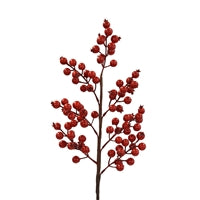 Shiny Currant Berry Stem 24"