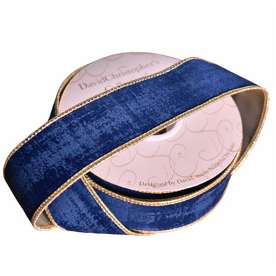 View LargerRoll Over Image to Zoom   Download Images Textured Navy Blue Velvet Ribbon 1.5" x 10yd