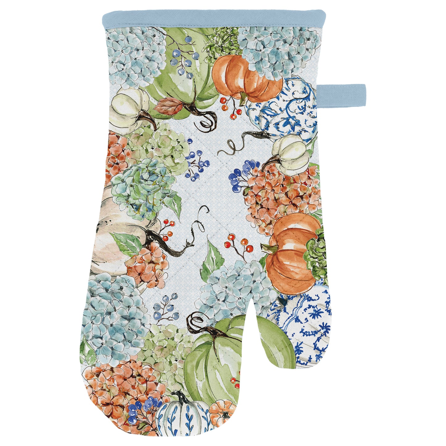 Fall Hydrangea Oven Mitt