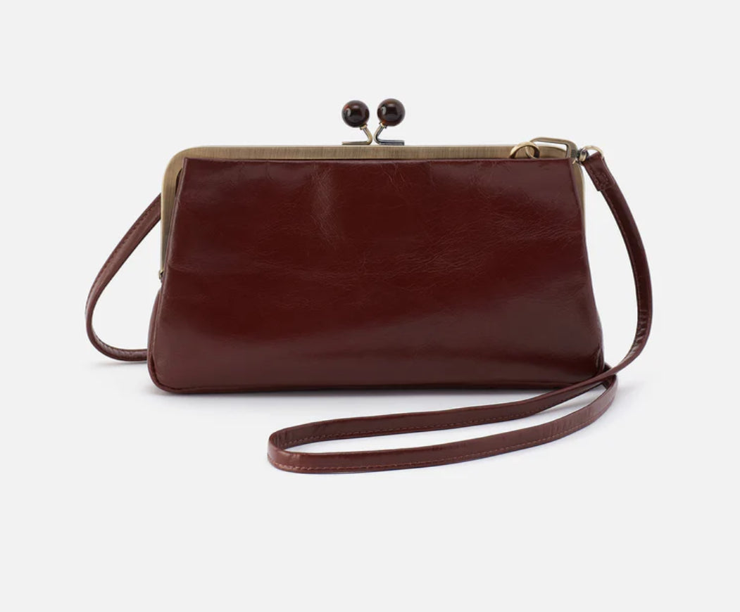 Lauren Frame Crossbody - Chocolate