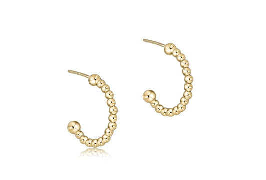 Bead Classic 1" Post Hoop 2mm G
