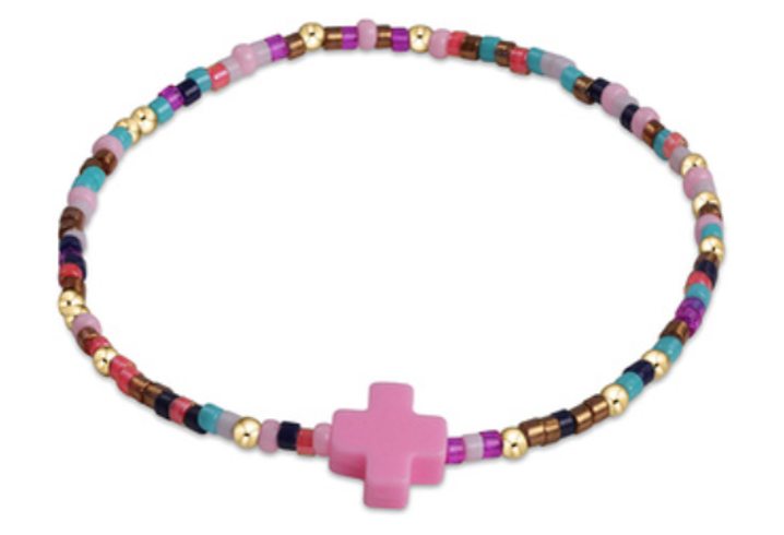 egirl Hope Unwritten Signature Cross Bracelet-Life of the Party