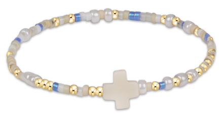 egirl Hope Unwritten Bracelet Signature Cross Bracelet - Skinny Dippin'